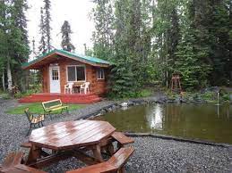Book at a cabin by the pond soldotna. Dream Cabin And Pond Picture Of A Cabin By The Pond Soldotna Tripadvisor