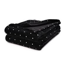 Dog snuggle blanket, grey and white spotty fleece dog or cat blanket. Made To Order Blue Polka Dot Fleece Throw Blanket Polka Dot Art Fleece Throw Blanket Bedding Blankets Throws Home Living