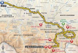 Stage maps will be posted in the race summary table when available. Tour De France 2017 Route Stage 12 Pau Peyragudes