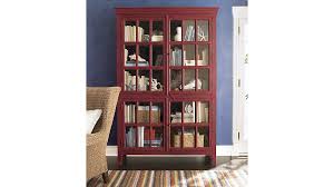 Crate & barrel bought land of nod a while back and has since folded the kids' products into a department called crate & kids, which is where we found this hanging storage organizer. Crate Barrel Rojo Red Tall Cabinet Apartment Therapy S Bazaar
