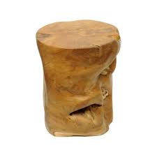 Ca 40 jahre alt und man kann. Elefantenfuss Hocker Stuhl Baumstamm Aus Teakholz Sitzhocker Schemel 50 Cm Hoch Schemel Teak Holz Teak