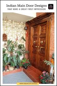 Traditional Indian Main Door Design With Detailed South Indian Woodwork Doordesigns Indiandhomes Indi Main Door Design Door Design Indian Main Door Designs