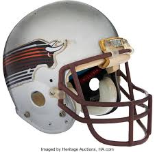 1984 Larry Key Game Worn Jacksonville Bulls USFL Helmet....