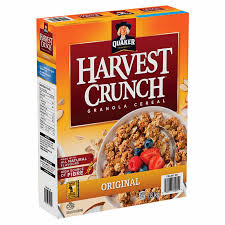 Cari produk makanan kucing lainnya di tokopedia. Quaker Harvest Crunch Granola Cereal Original 1 8 Kg Costco