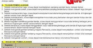 Contoh Rpp 1 Lembar Kelas 1 Tema 7 K13 Semester 2 Lagu Belajar Kurikulum