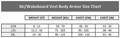 Ski Wakeboard Vest Body Armor