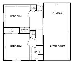 small one bedroom house plans hall