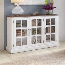 Villepinte Buffet Table In 2020 Wide Sideboard Cabinet Decor Glass Cabinet Doors