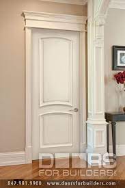 Custom Wood Interior Doors Mdf Powder Room Door Ecco Doors Paint Grade Custom Interior Mdfdoo Doors Interior Doors Interior Modern Interior Doors For Sale