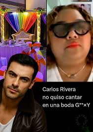 CARLOS RIVERA NO ME REPRESENTA!!! 😡😡 "NO QUISO CANTAR EN MI BODA" 💬 La  mujer reveló que Carlos Rivera se negó a cantar en la boda de una pareja de  les**>×%*bi4nas, además