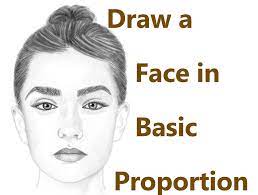 As requested, i will show you how to draw a face while getting the proportions right! How To Draw A Face In Basic Proportions Drawing Beautiful Female Face Tutorial How To Draw Step By Step Drawing Tutorials