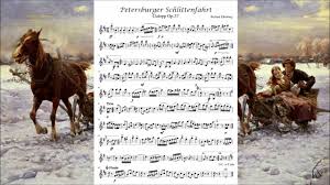 Over 100,000 english translations of german words and phrases. Petersburger Schlittenfahrt Galopp Op 57 Richard Eilenberg Sheet Music Youtube