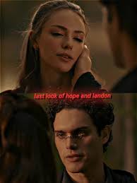 Landon Kirby and Hope Mikaelson Kissing