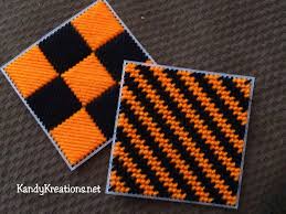 Plastic canvas also provides a great base for a wide range of projects, from cute little magnets. Halloween Coasters Plastic Canvas Pattern Diy Party Mom