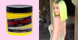 If you want to tone down a blonde, almost white hair, what you have to do is apply a darker dye or a gray toner. Kylie Jenner Uses Manic Panic Hair Dye To Get Neon Coachella Hair Teen Vogue