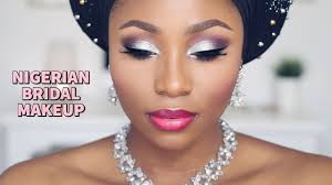 nigerian bridal party gele makeup