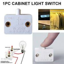 Hi i need to install this switch in a closet to control a transformer 24 volt. Cabinet Light Switch Products For Sale Ebay