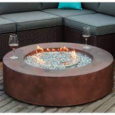 Then get this rectangle patio propane fire pit. Cosiest Outdoor Propane Fire Pit Tank Outside On Sale Overstock 31500538