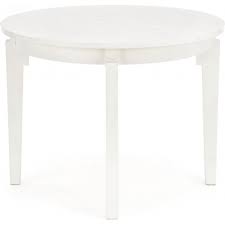 This new oak and painted range are designed and manufactured to bring. Sorbus Ii 100 White Round Extending Dining Table Halmar