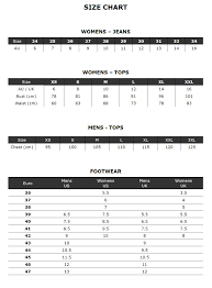 Us Womens Apparel Size Chart Coolmine Community School