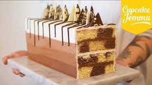 Deluxe Rectangular Chocolate Marble Cake Recipe Cupcake Jemma Cupcake Jemma Marble Cake Recipes Cake