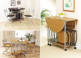Folding Dining Table And Chairs Space Saving Butterfly Dining Set Space Saving Dining Table Farmhouse Dining Table Set Folding Dining Table