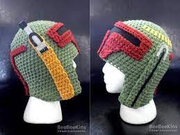 Star Wars Boba Fett Helmet Crochet Hat Gadgetsin Star Wars Crochet Crochet Hats Crochet Stars
