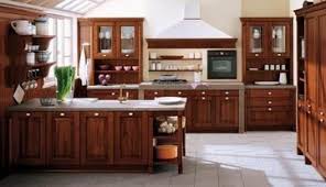 modern modular beech solid wood kitchen