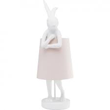 We guarantee that all our artworks are 100% authentic. Rabbit Table Lamp Animal Kare Design