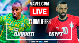 Djibouti vs Egypt match highlights