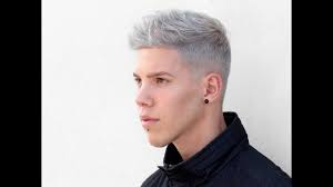 By getting a high skin fade, undercut or short classic taper cut, guys. Dying My Hair From Brown To Silver Youtube