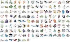 pokemon go evolution chart of all generations complete list