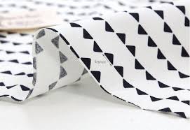 Black And White Cotton Fabric By The Yard Black And White Mini Triangles Cotton Fabric By The Yard Etsy Scandinavian Fabric Grey Fabric Cotton Fabric