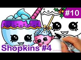 Draw a triangle with a circular bar end and the drawing will look like a rounded triangle. Girl Draw So Cute Shopkins Novocom Top