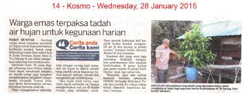 Sehingga februari 2018, jumlah kes penerima bantuan orang tua di negeri selangor adalah 10,270 kes yang melibatkan peruntukan rm3,792,600.00. Kosmo 28 1 15 Warga Emas Terpaksa Tadah Air Hujan Untuk Kegunaan Harian Jpg