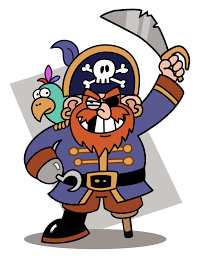 The pirate bay provides access to millions of torrents available on the internet. File Piratey Vector Version Svg Wikipedia