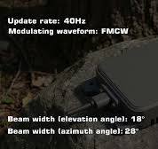 Multirotor Drone Radar Altimeter, VTOL Radar Altimeter, Nanoradar UAM231  High Precision Altimeter radar