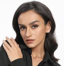 MDFUN 4 Pairs 925 Sterling Silver Round Stud Earring Set, 18K Yellow Gold  Plated Round Cut Clear Cubic Zirconia Hypoallergenic Earrings Pack for  Women and Men, Sterling Silver, Cubic Zirconia : Buy