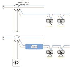 Voltage, ground, individual component, and buttons. The Rako Wireless Dimming Controls In Detail Ceiling In Line And Pendants Dimmers Sparksdirect Blog