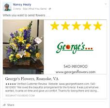 George's flowers, your premier roanoke florist since 1981. See What You Send Seewhatyousend Twitter