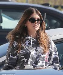 Image result for kaia gerber nyc camo