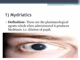 Image result for Mydriatic