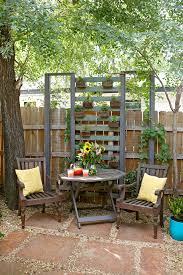 16 Simple Solutions For Small Space Landscapes Better Homes Gardens Maximize the impact of minimal yards with these small garden, small yard, and small backyard landscaping ideas.