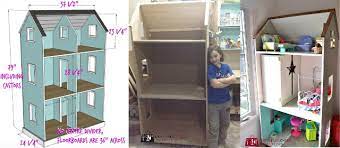 You can cut these freehand with a mallet and chisel or start them on the table saw and finish them by hand. American Girl Dollhouse