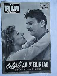 LE FILM COMPLET 603 ALERTE AU 2e BUREAU FRANK VILLARD GENEVIEVE KERVINE  1957