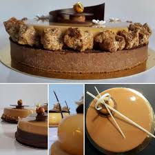 Glacage Miroir Au Caramel Pour Le Glacage Des Entremets Recette Glacage Glacage Miroir Glacage Caramel