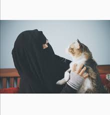 Kedi Niqab Catlover Cat Kedi Kedi Cutecat Cats Blackniqab Beautifulniqab Womanwithcat Niqab Black Cat Art Islamic Girl