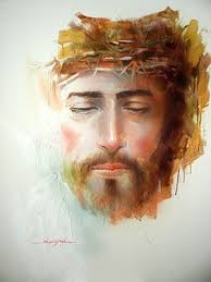God Bless Exhibition Of Paintings By Artist Bharat Singh Jesus Christ Art Jesus Christ Painting Jesus Artwork