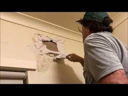 Filling A Vent Hole In On A Solid Brick Plaster Wall Youtube Plaster Wall Solid Brick Plaster Repair
