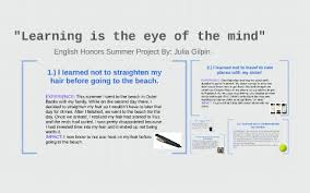 As eyes are the gateway to the soul, the eye of horus is a gateway into the unseen realms of life and death. Learning Is The Eye Of The Mind By Julia Gilpin